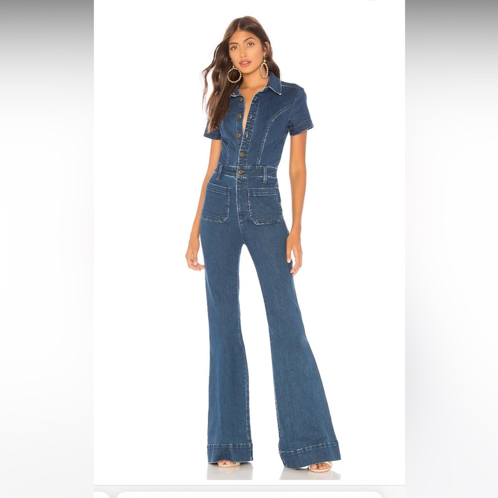 Everhart jumpsuit in Lunar Blue